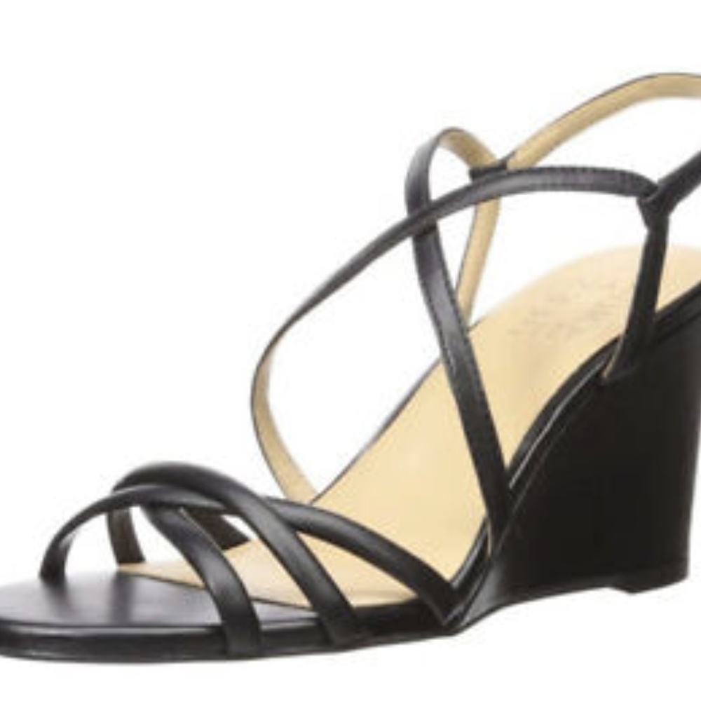 NWT Naturalizer Leather Kelsi Wedge Sandals